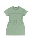 KIDS Knit Dress with Drawstring Waist